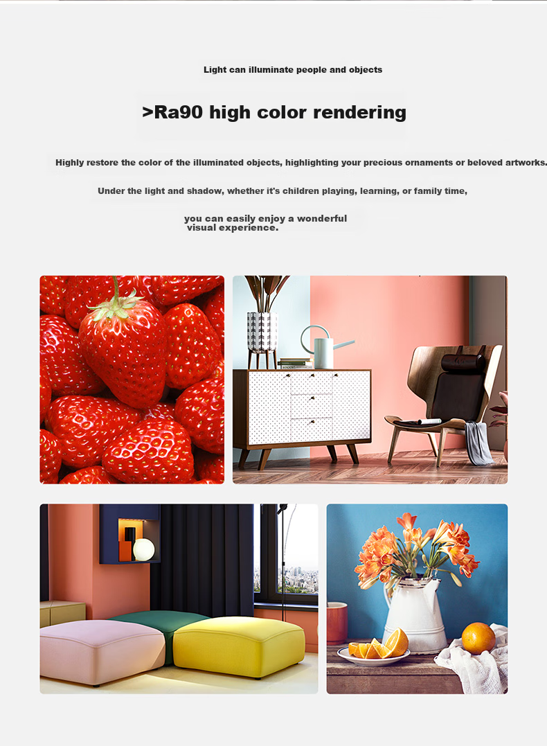 NVC LED Downlight for Living Room, Bedroom, Hallway, Recessed Narrow Edge Full Aluminum Spotlight, 7W Tri-Color Ra95 [Miyue] 6