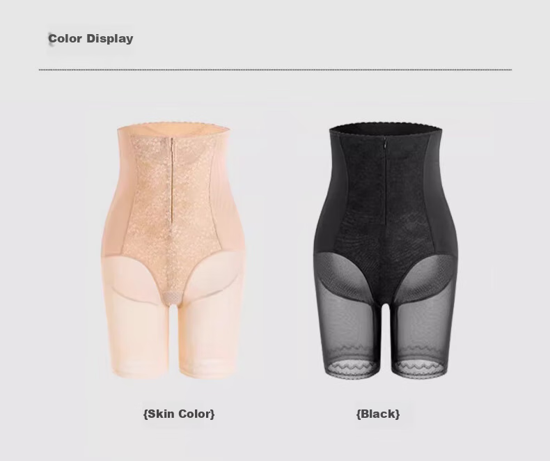 LangSha High-Waisted Tummy Control Shorts, Butt-Lifting, Waist-Cinching, Postpartum Belly Wrap, Shaping Underwear, Mid-Rise, Black 12