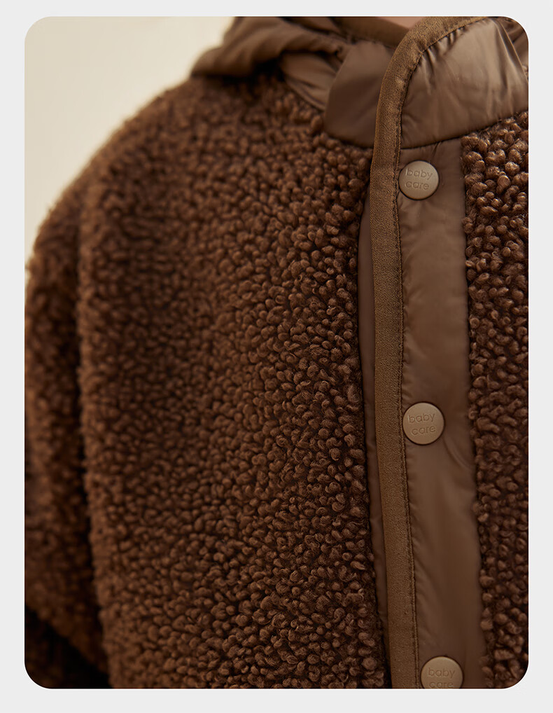 Babycare Children's Autumn Winter Thickened Jacket Girls Boys Casual Warm Baby Coat Cloud Gray 110 20