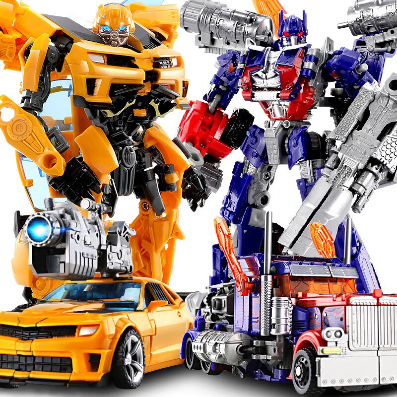 Tangmi TEMI Transforming Toy Robot, Bumblebee And Car Robots, Children's Birthday And Holiday Gifts for Boys