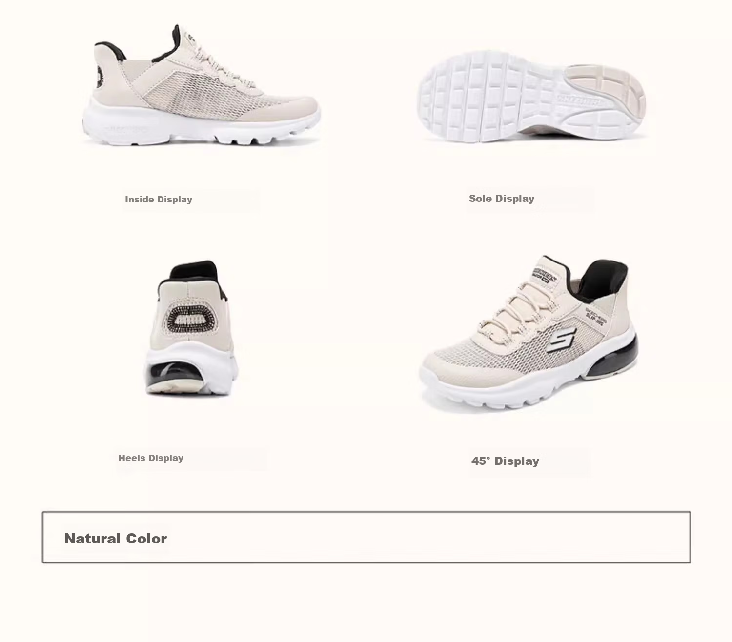 Skechers Kids' Slip-On Sneakers, Fashionable Casual Shoes for Boys, Breathable Sports Shoes for Spring And Autumn, Model 403834L 18