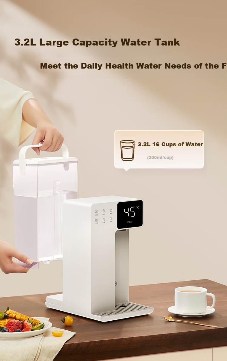 JD Original Yanshi Water Dispenser with Heating And Cooling Function, Home Desktop Small Direct Drinking All-In Kettle, 3-Second Instant Heating, 4L Antibacterial Water Tank, Annual Meeting Administrative Procurement 6