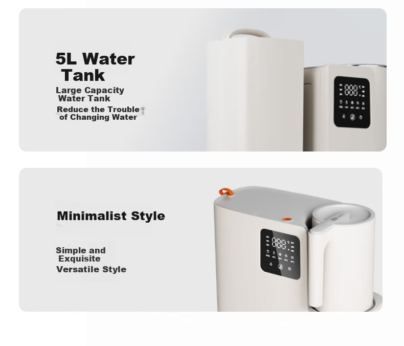 YIMI Desktop Water Purifier And Direct Drinking Machine, No Installation Required, RO Reverse Osmosis Water Purifier, Constant Temperature Electric Kettle, Boiled Water Dispenser for Tea, Bar Machine, 75gip600 12