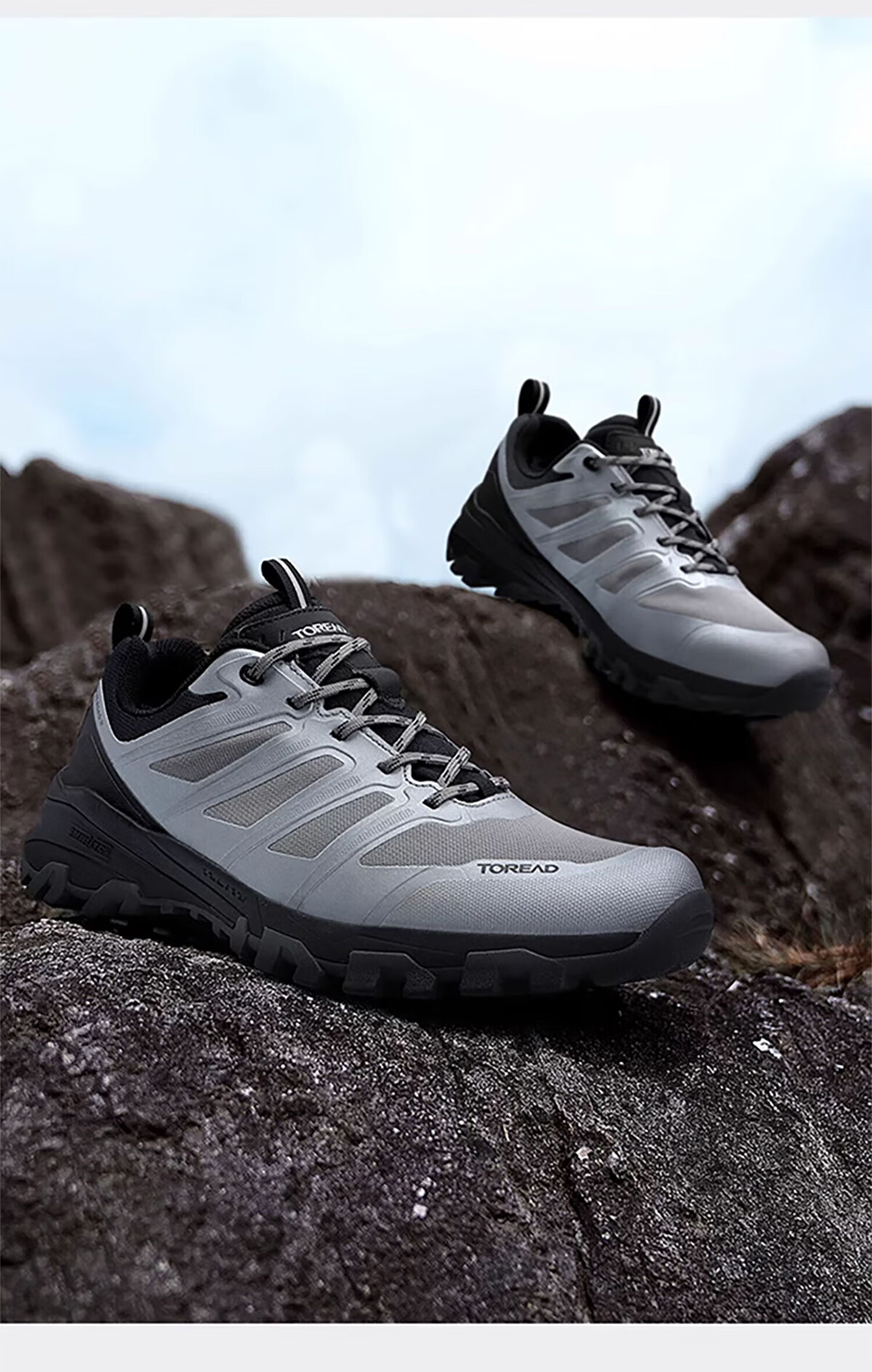TOREAD Waterproof Hiking Shoes for Men, Autumn And Winter Outdoor Mountaineering Shoes, Non-Slip Comfortable Casual Sports Shoes TFAABN91766 11