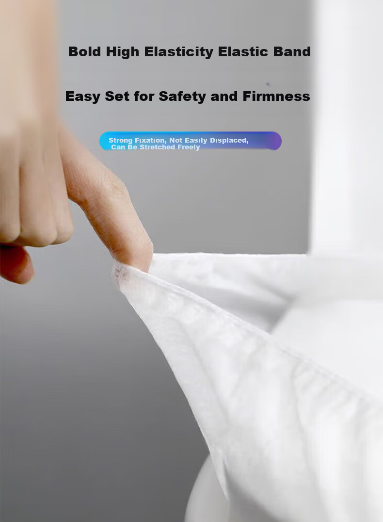 Xingfang Disposable Toilet Seat Covers, 10-Pack, Essential for Travel And Business Trips, Clean And Hygienic, Individually Wrapped, Portable, Water-Resistant And Dirt-Proof 7