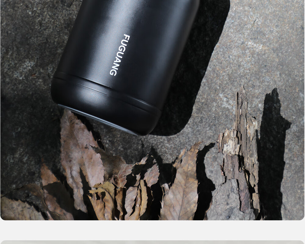 FGA Fuguang Large Capacity Insulated Cup, 316L Stainless Steel, for Men And Women, Dual-Use Sports Outdoor Water Bottle, Portable Straw Cup 22