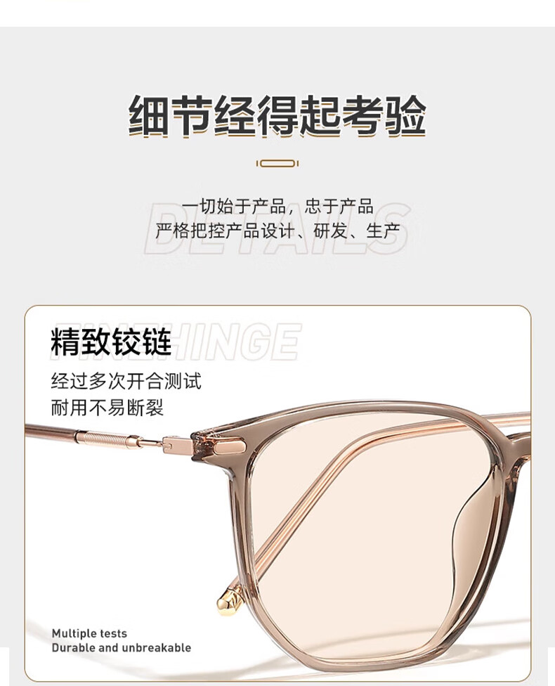 CAPONI Professional Blue Light Blocking Glasses Black UV Radiation Protection Computer and Phone Clear Lenses Imported from USA 4