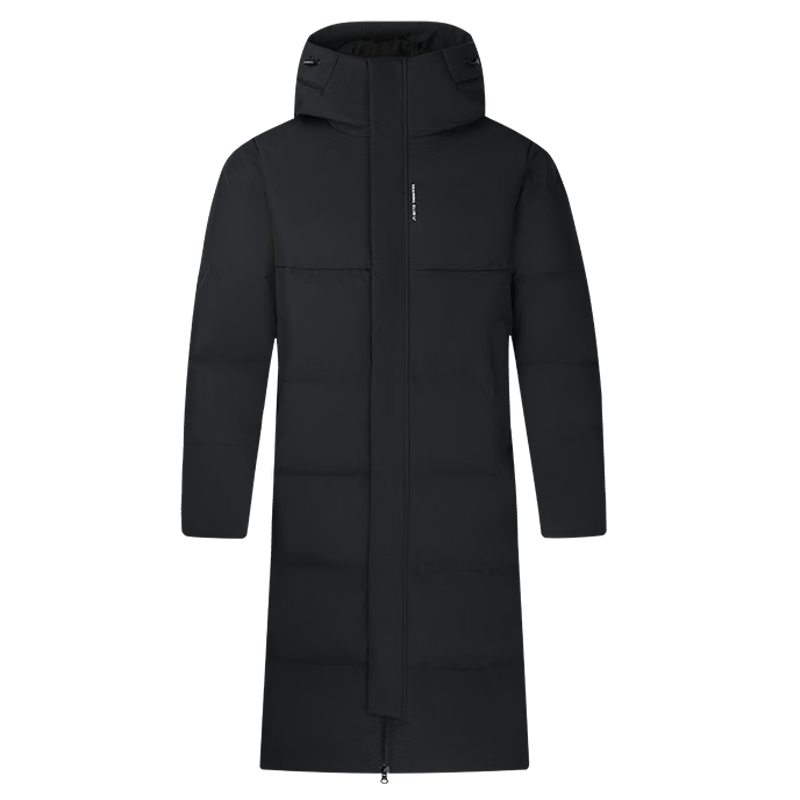 361° Long Down Jacket Unisex Winter New Three-Proof Warm Hooded Sports Casual Coat 632544301-2