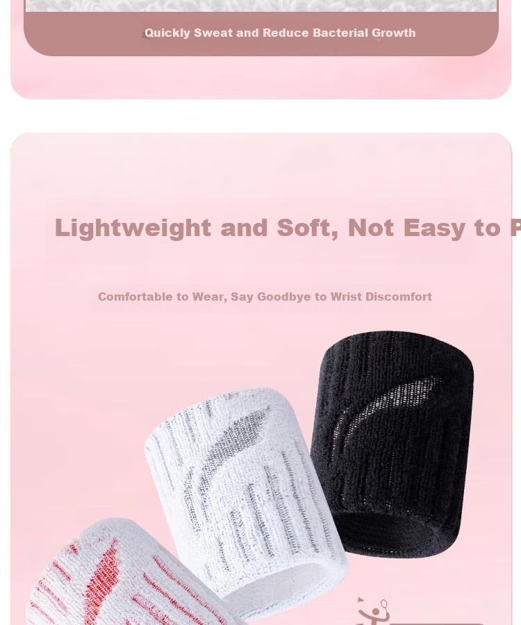 Li-Ning Wristband Sweat-Absorbing Thin Band for Women, Fitness Sports Running Sweat-Proof Wrist Guard for Men, Badminton Basketball Summer Use 9