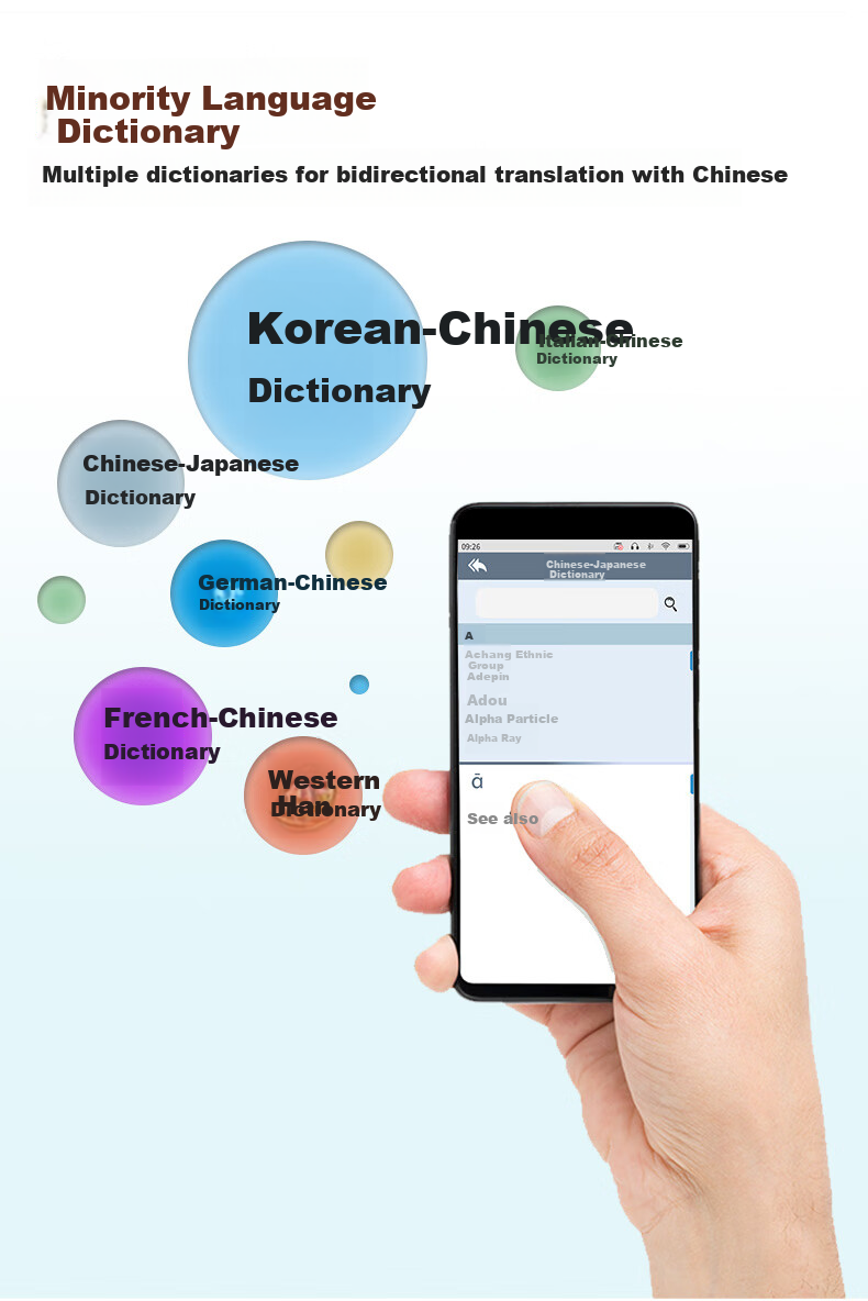 Wenquxing AI Electronic Dictionary A8000 Synchronized with Primary, Middle And High School Textbooks for 2026 New Vocabulary, English-Chinese Dictionary, Example Sentences, Portable Learning Device for Overseas Study And Travel with Large High-Definition Scree 13