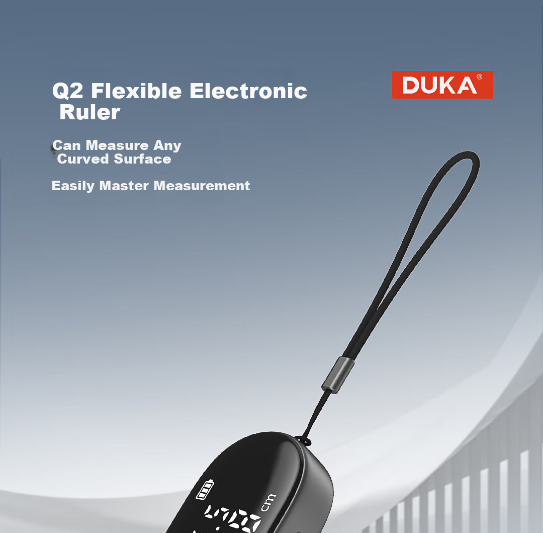 DUKA Electronic Distance Measuring Wheel High-Precision Flat and Curved Surface Type-C Rechargeable Measuring Tool Xiao Q 1