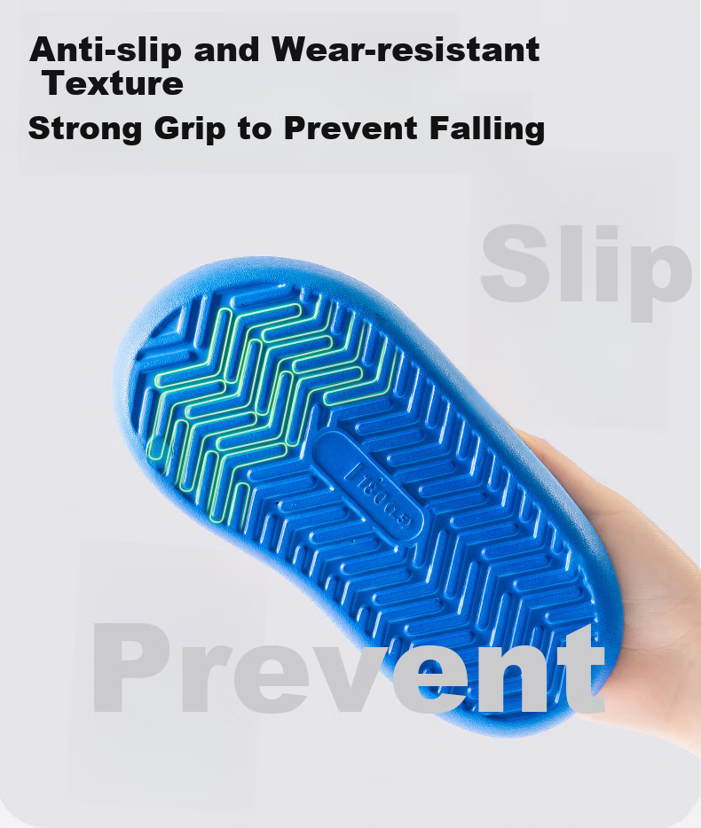 Zhubaba Children's Slippers, Summer Boys Indoor Home Girls Non-Slip Wear-Resistant Soft-Soled Self-Operated Sandals for Ages 6-12, Yellow Size 21 10