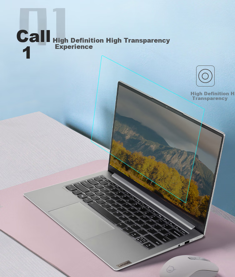 Jiasu 14-Inch (16:10) HD Tempered Glass Screen Protector for Lenovo ThinkBook 14+/Xiao Xin Pro14/GT14, Xiaomi 2026/25 Model HD Tempered Glass Screen Film 1