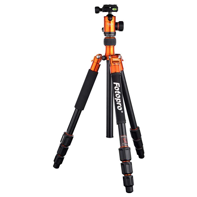 Fotopro C5-I Portable Reverse Folding Convertible Monopod, Large Diameter High-Stability Digital Camera Tripod with Ball Head