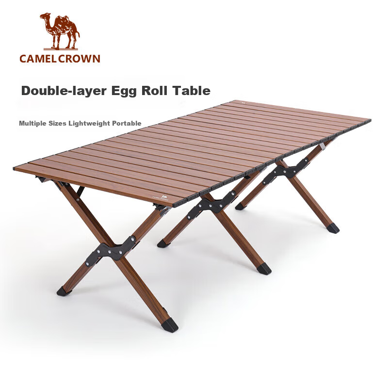 Походный стол CAMEL Outdoor Camping Aluminum Alloy Egg Roll Table, складной, для кемпинга