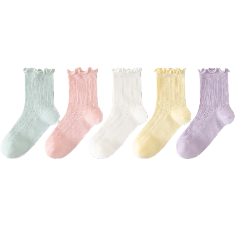 Cotton Lace Children's Socks Baby Kids Odor-Resistant Breathable Sweat-Absorbing Socks