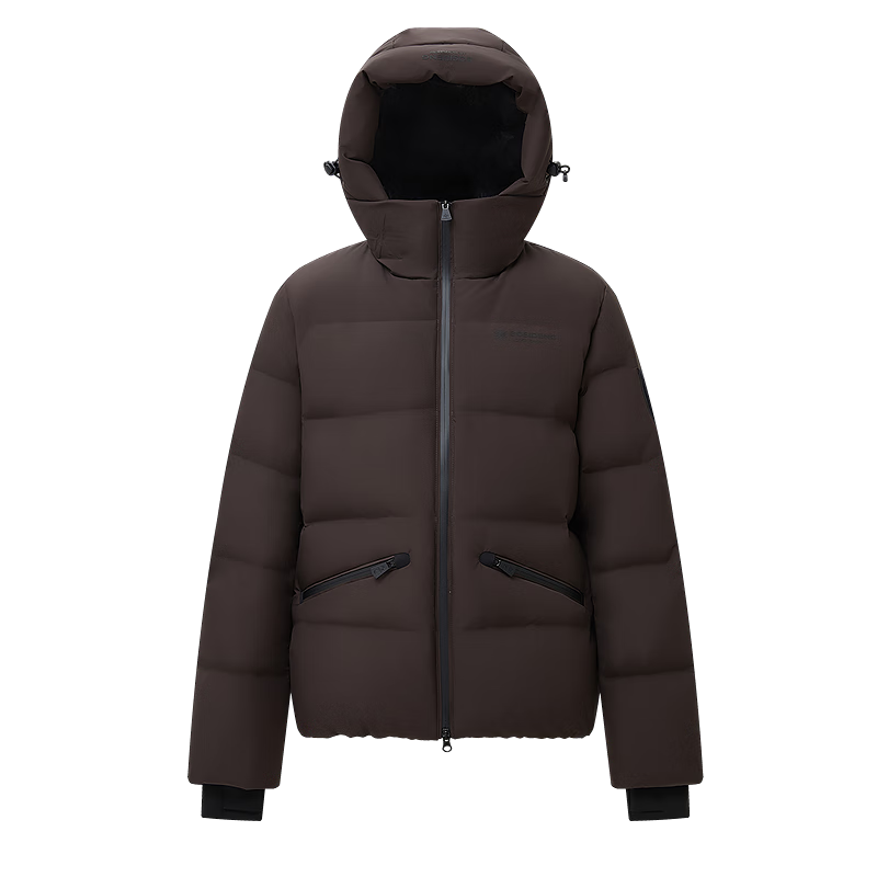 BOSIDENG 25th Anniversary Down Jacket Ice and Snow Sports Series Short Hooded 90% Down Thickened Student Puffer Coat