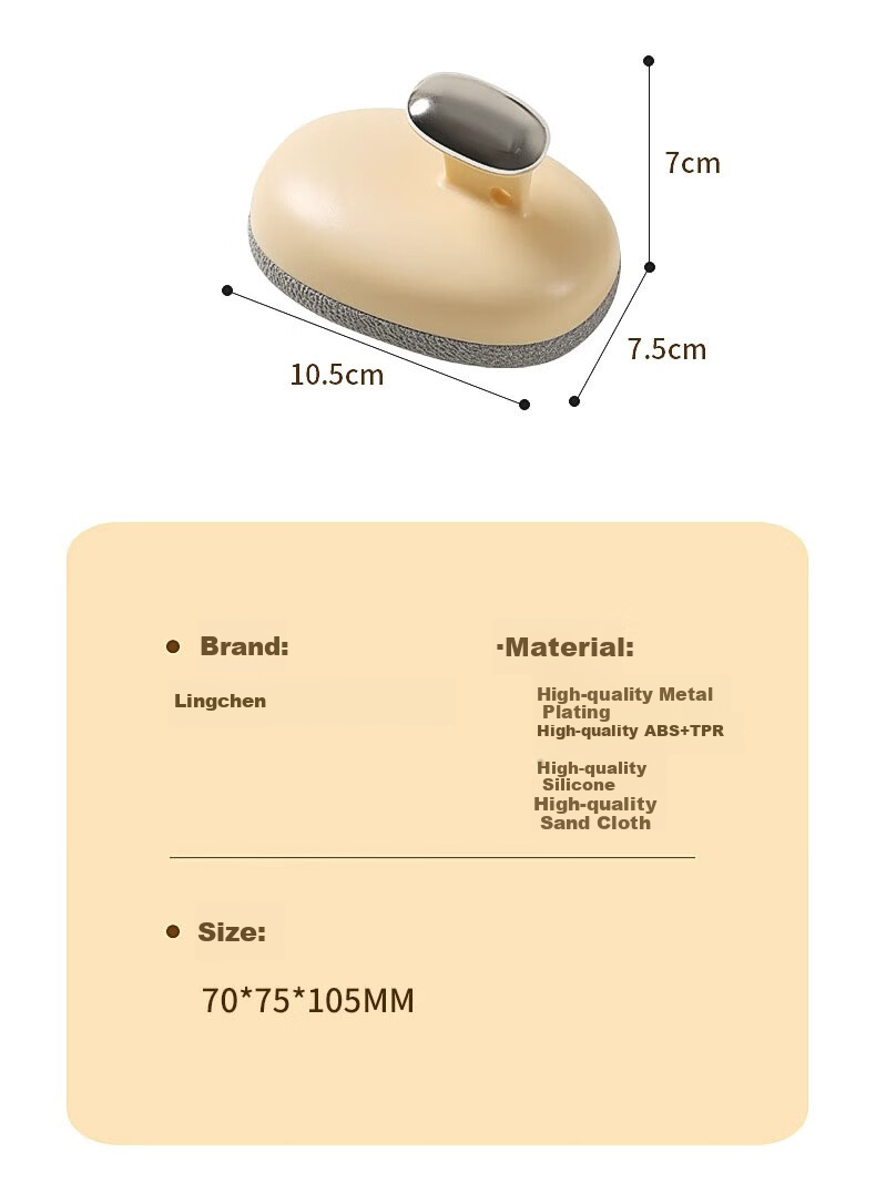 LINGCHEN Exfoliating Washcloth, Painless Bath Scrubber, Powerful Mud Removal Tool for Back, Coarse And Fine Sand for Exfoliation, Dead Skin Removal Bathing Aid 14