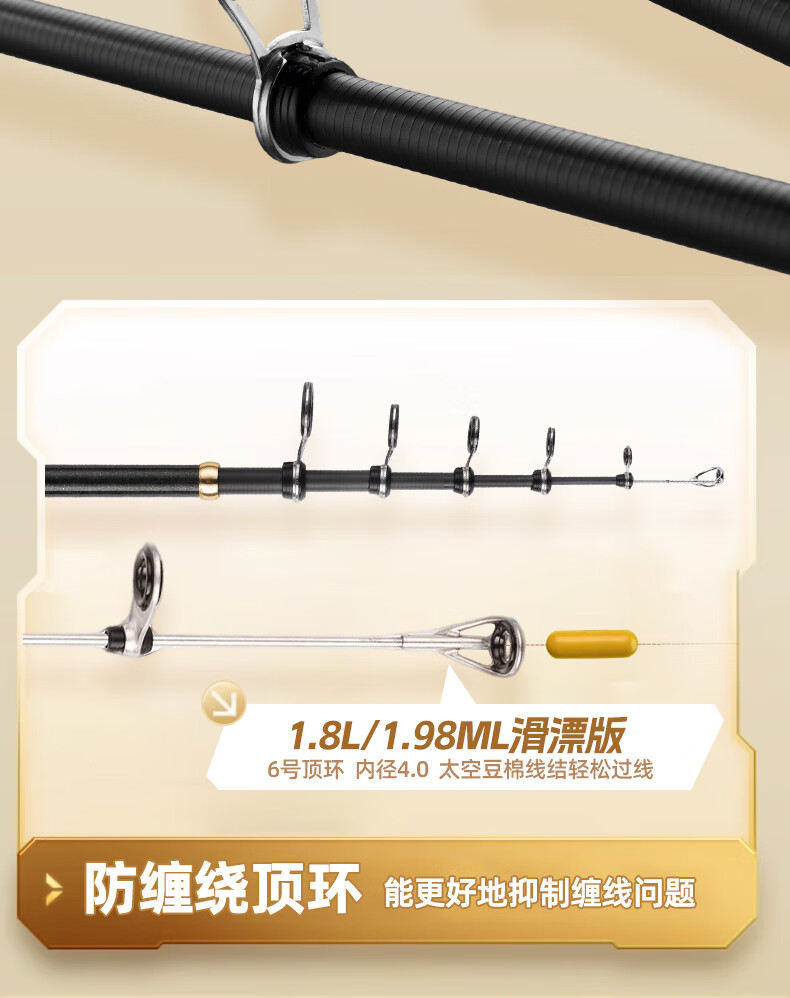 Wei Lianmeng 1.68m UL Tuning Micro Version Jihu Scroll King Telescopic Lure Rod Ultra Short Section Portable Lure Fishing Rod Fishing Gear 1