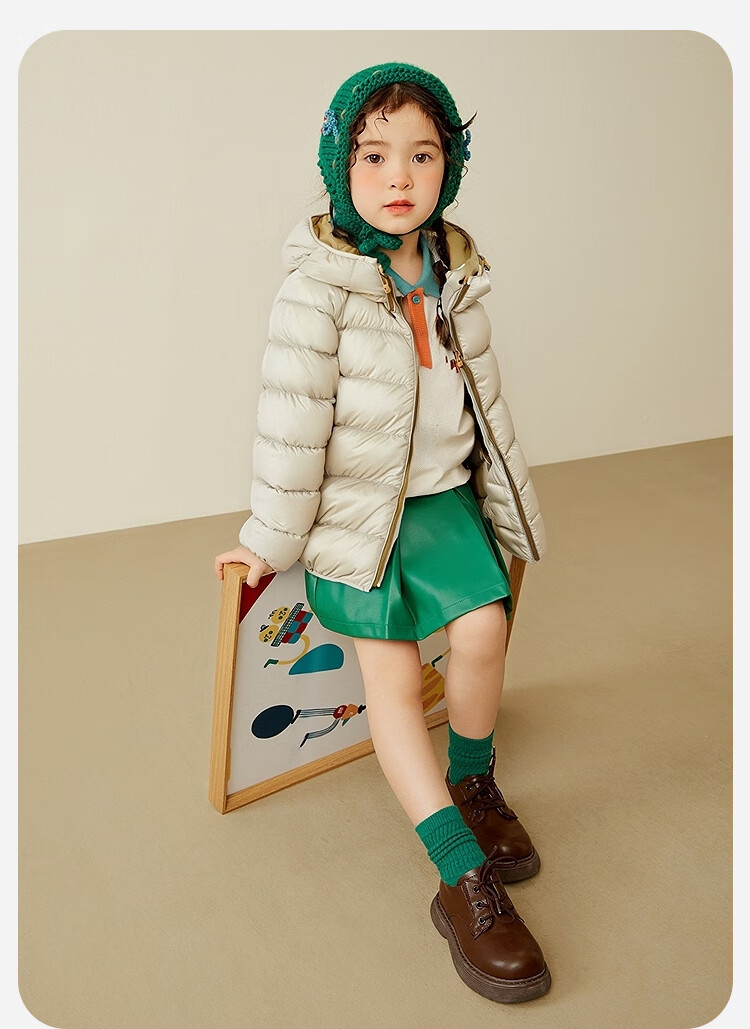 Minibala Kids Unisex Down Vest Waterproof Windproof Warm Sleeveless Jacket 2025 Winter 2