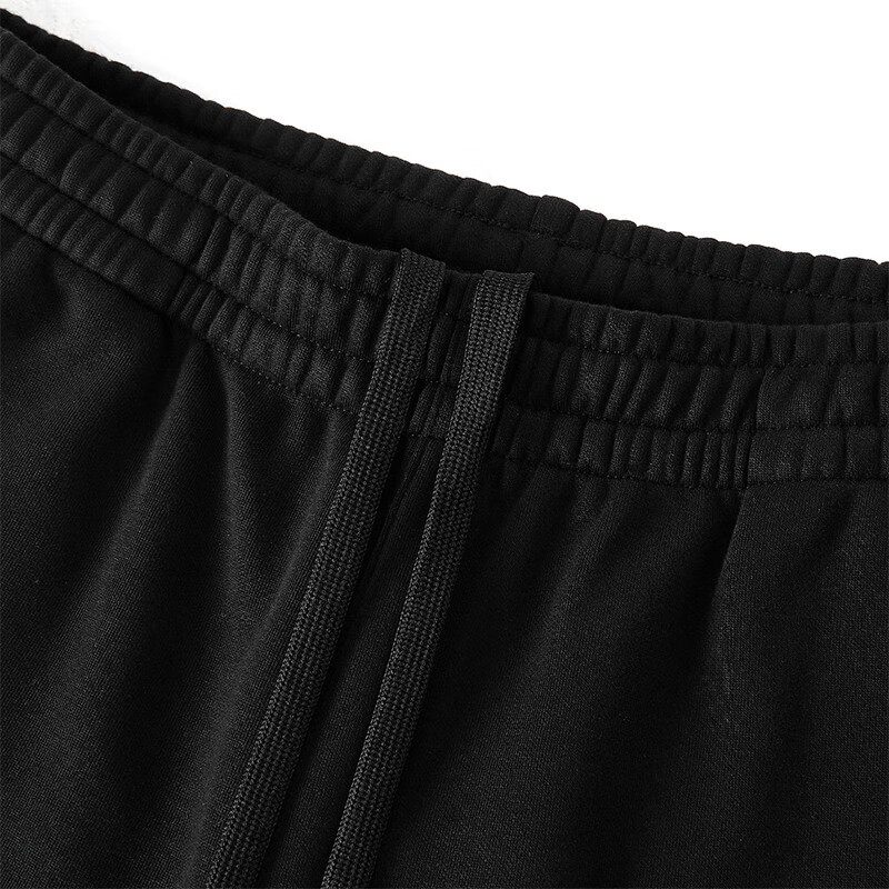 LI-NING Men's Fleece-Lined Thickened Winter Loose Fit Running Fitness Straight-Leg Sports Casual Sweatpants