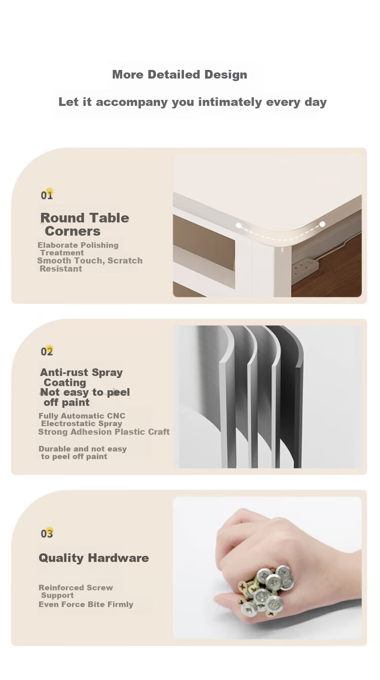 Jingcai Computer Desk, Desktop Study Table, Dining Table, Office Desk, Long Table, Conference Table JDZ01 White 1 Meter 9