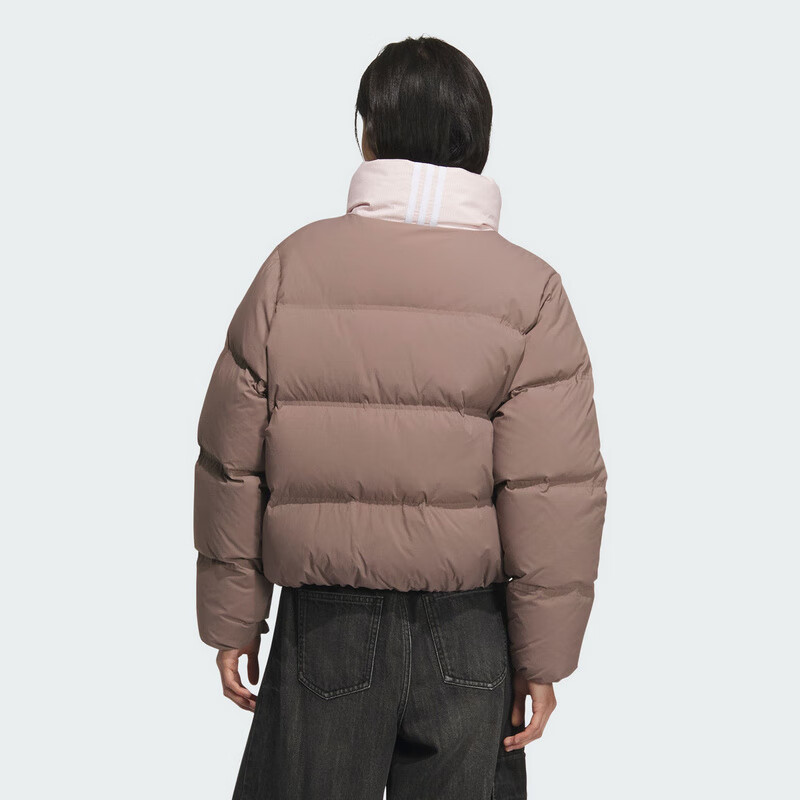 Adidas Originals Women's SHORT DOWN PUFF Jacket KC2660 Shadow Brown L