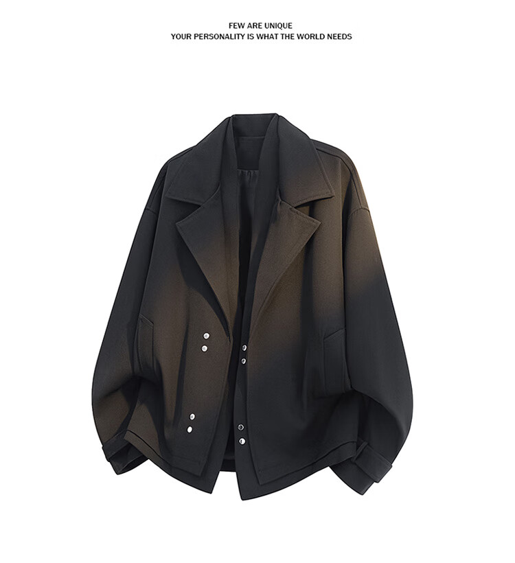 JEEP SPIRIT Men's Jeep Jacket Blazer Autumn Winter High-End Casual Two-Piece Style Men's Wear 3