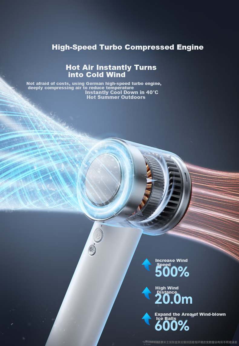 MOMAX Neck and Waist Hanging Mini Fan Handheld Portable Fan Outdoor Cooling USB Rechargeable Long Battery Life with Lighting for Hiking Cycling Delivery 6