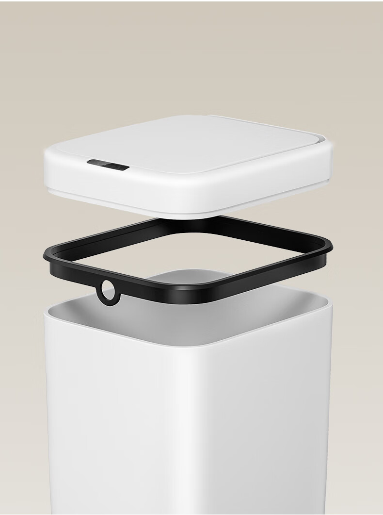 Wuyuehua Smart Sensor Trash Can, 13L Large Capacity, Battery-Powered, for Home Use in Bathroom, Living Room And Kitche 13