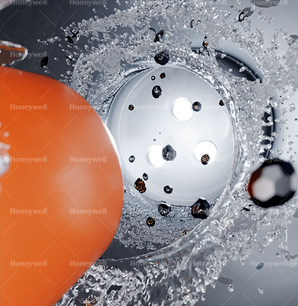 Honeywell HW-HS5ZQ Handheld Pressurized Shower Head Home Bathing Self-Cleaning Anti-Scale Single Spray Gun Gray 1