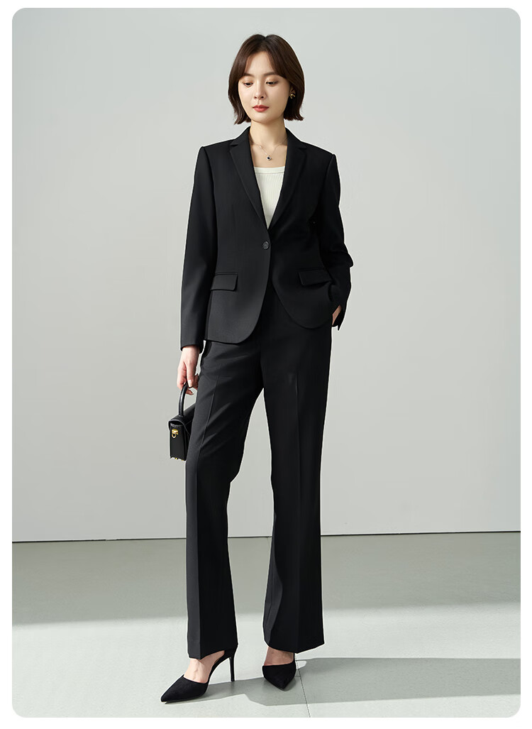 Miss Bird Women's Formal Blazer Suit Slim Fit Professional Interview Workwear Small Size Set 9
