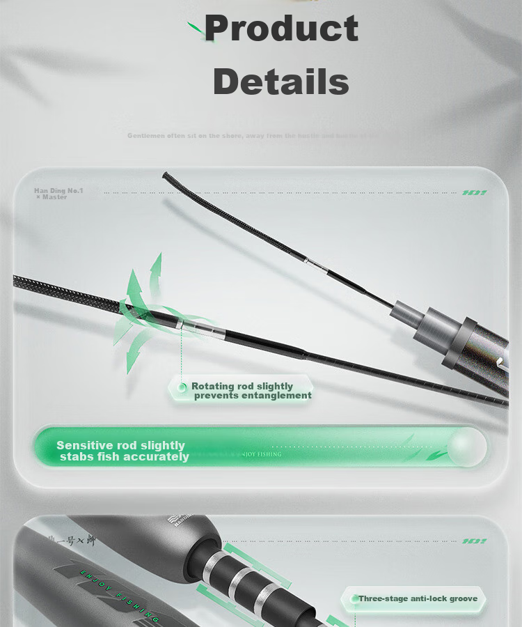 Handing No. 1 Crucian Carp Fishing Rod, Ultra-Light And Ultra-Hard Handheld Rod, Crucian Carp Carbon Fiber Platform Fishing Rod, Lightweight Crucian Carp Rod, 4.5m 14