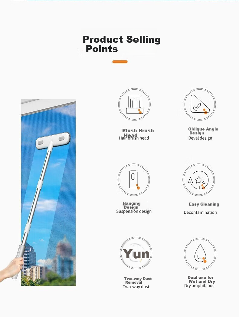 Jiabangshou Wall-Mounted Toilet Brush Set, No Drilling Required, Bathroom Cleaning Brush, No Dead Angle Cleaning Tool 2