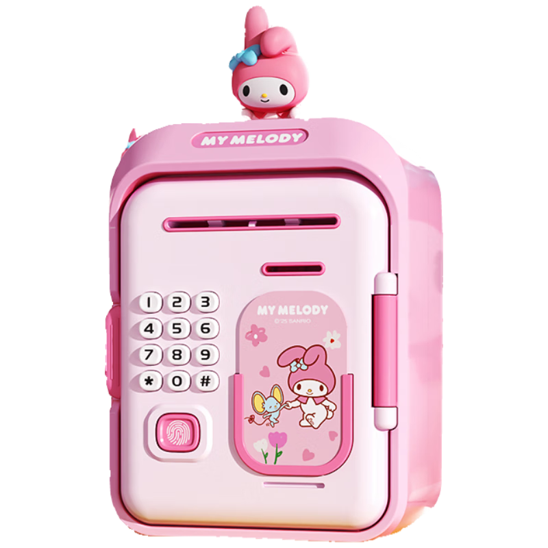 Ousaiqi Children's Toy Piggy Bank, Large Capacity for Girls Aged 3-6 Savings Box Toy, Birthday Gift for Girls