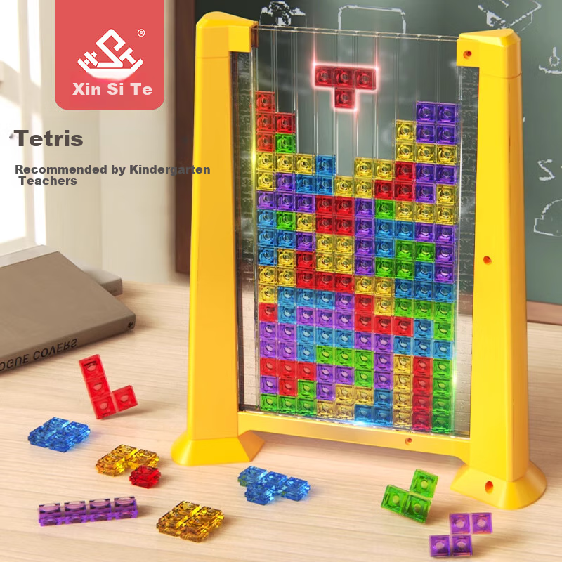 XST Russian Cube Children's Toy, 3D Assembly Building Blocks, Puzzle Board for 3-6 Year Olds, Intelligence Training And Thinking Skills Development