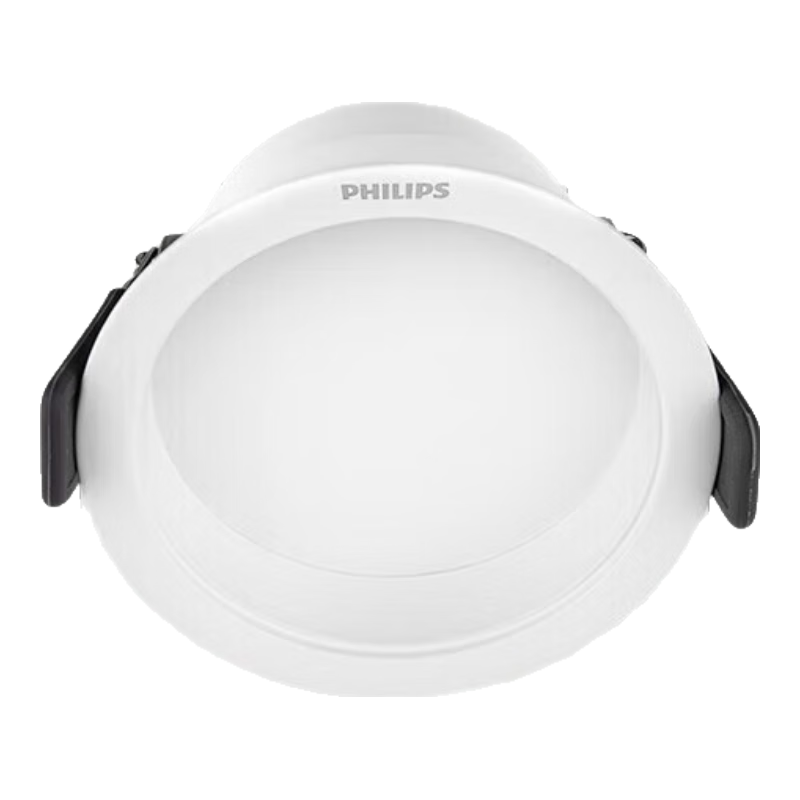 PHILIPS LED Recessed Downlight 5W Warm White Ceiling Light for Home Living Room Corridor Anti-Glare DL269, Cutout 75-78mm