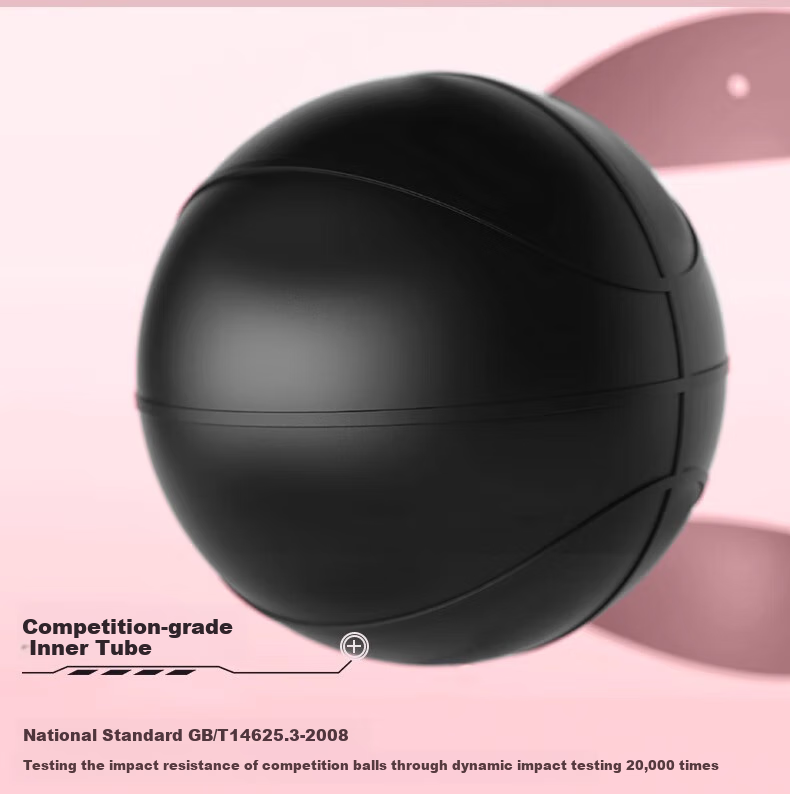 Li-Ning Basketball Size 6 for Women, Professional Competition Training, Standard for Middle School Entrance Exams, Indoor And Outdoor Use on Cement Courts, Moisture-Absorbing, Wear-Resistant PU Material, Pink Color 12