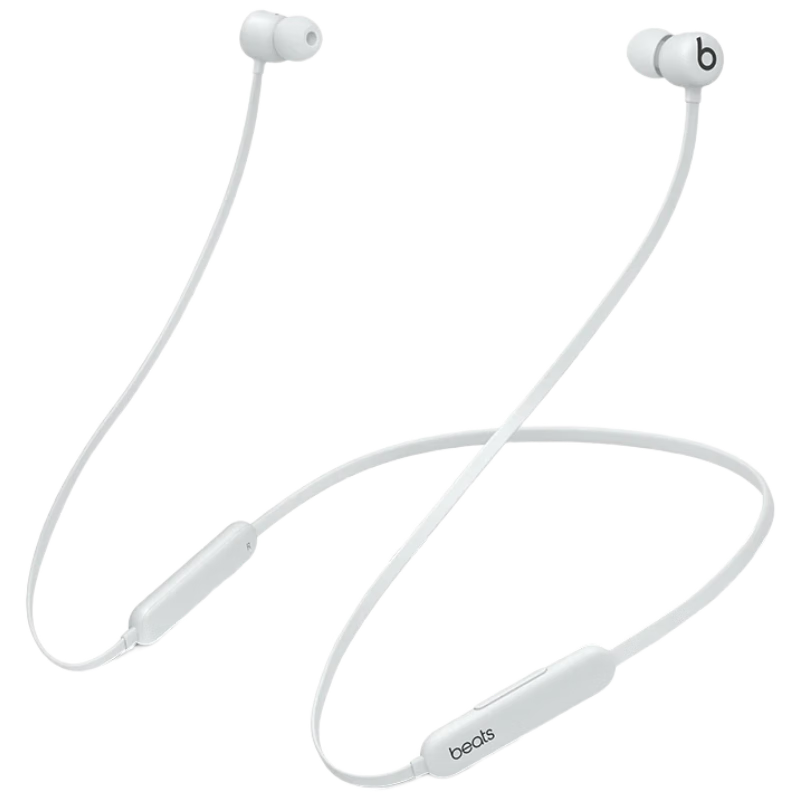 Beats Flex Bluetooth Wireless In-Ear Headphones [Qixi Gift], Neckband Style with Microphone for Calls, Compatible with Apple And Android Devices, Cloud Gray