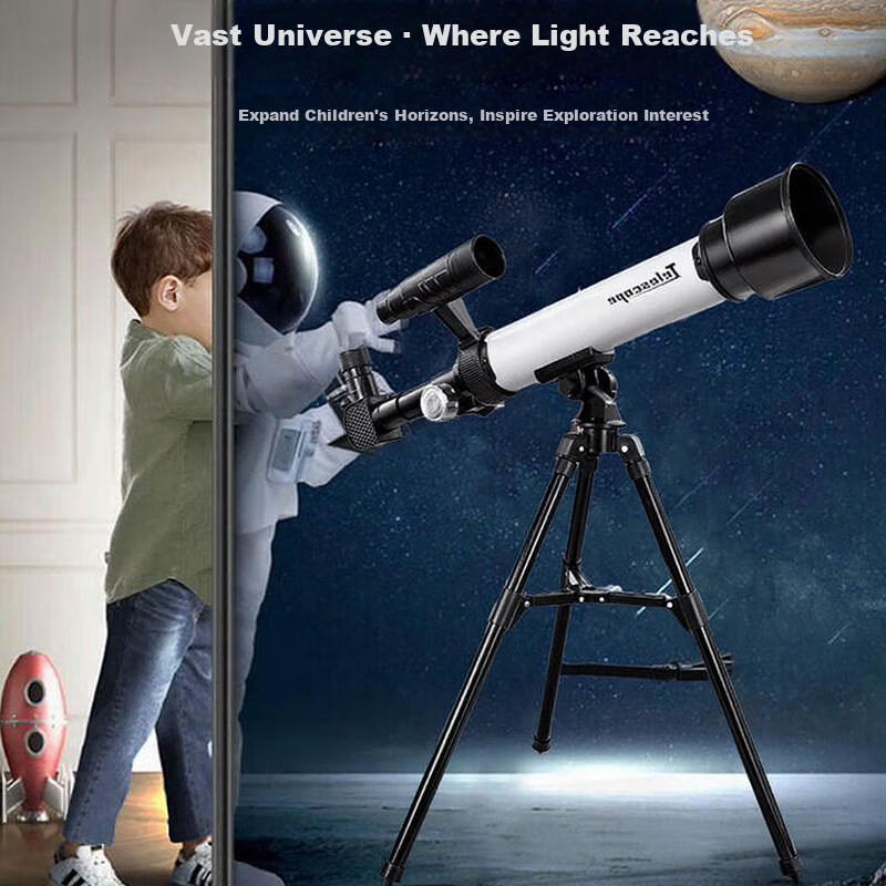 Huge Astronomical Telescope, Stargazing And Moon Viewing, High Magnification, High Definition, Professional, Elementary School Students' Introduction, Children's Toy, Children's Day Gift