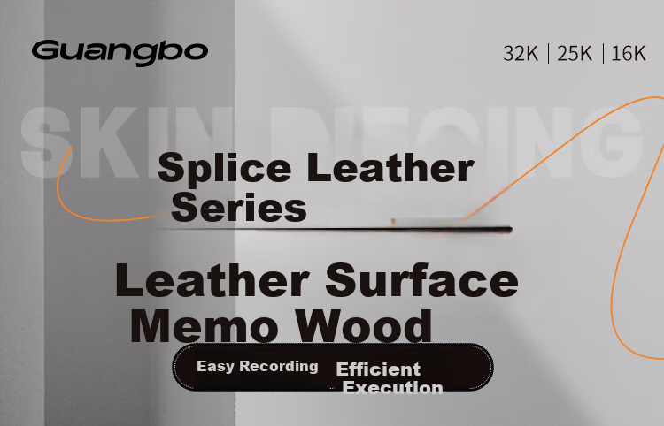 GuangBo 16K/96 Vintage Business Simple Leather Notebook, Large Soft Cover Diary, Notepad for Office Meetings, Random Color, GBP20017 1