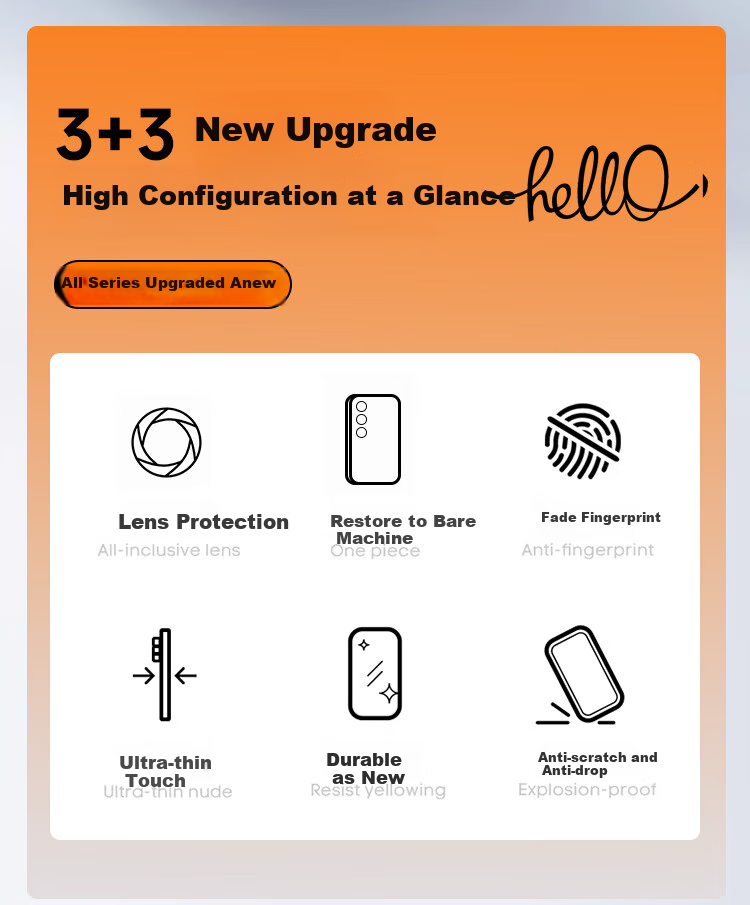 KOOLIFE [Upgraded Anti-Shatter Edge] Tempered Glass Screen Protector for Huawei Hi Enjoy 80 Pro, Full Coverage Ultra-Thin HD Film, Shatterproof And Fingerprint Resistant Protective Film for Hi Enjoy 80 Pro Smartphone 3