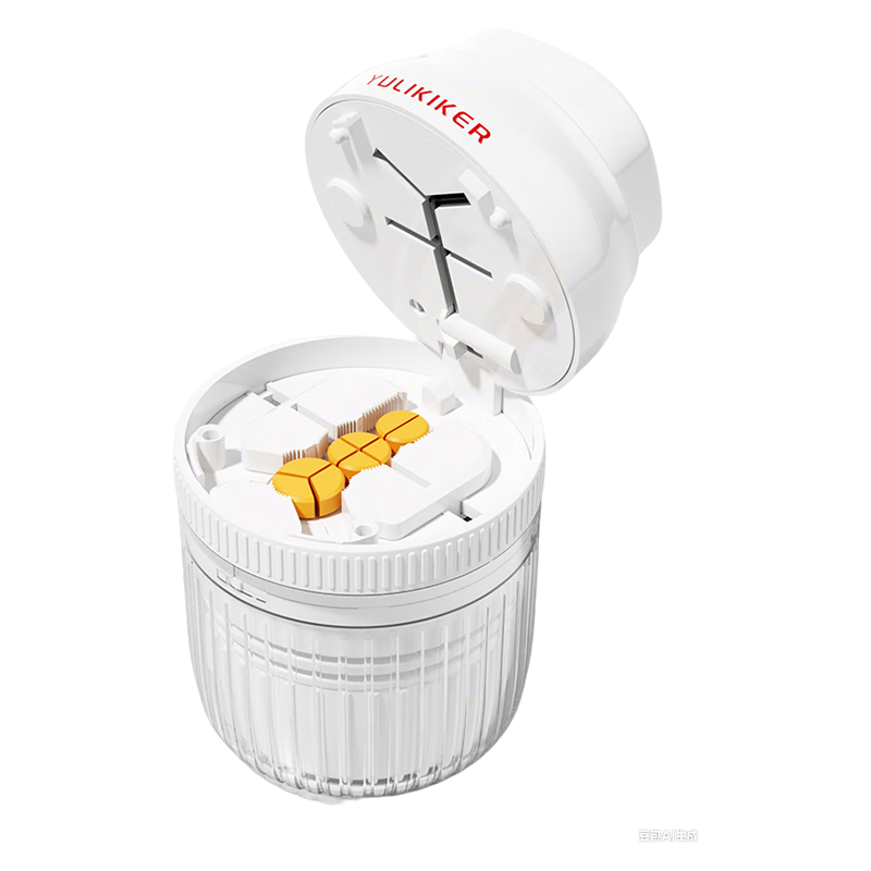 Daisy Leaf Japanese-Style Pill Cutter 1/3 and 1/4 Grinder 1/2 Splitter Portable Pill Cutter Box