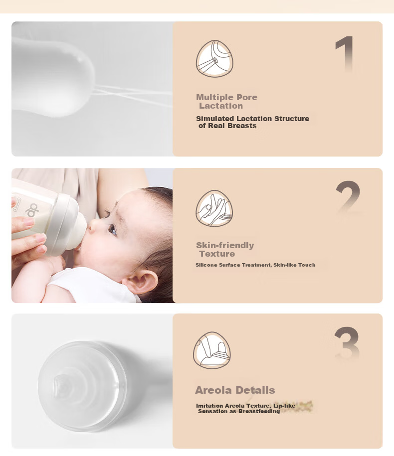 Gb Baby Anti-Colic PPSU Bottle, Anti-Choking Nipple, Breast-Like Milk Bottle, Gravity Ball Bottle, Platinum Series, Gray 6
