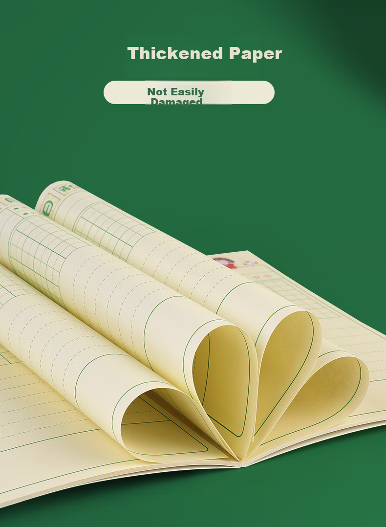 DiLe A5 Reading Notebook for Elementary Students, Good Words And Sentences Collection, Portable Reading Record Book with Notes for Each Grade Level, 32 Pages, Daily Accumulation (Set of 4) 085044 5