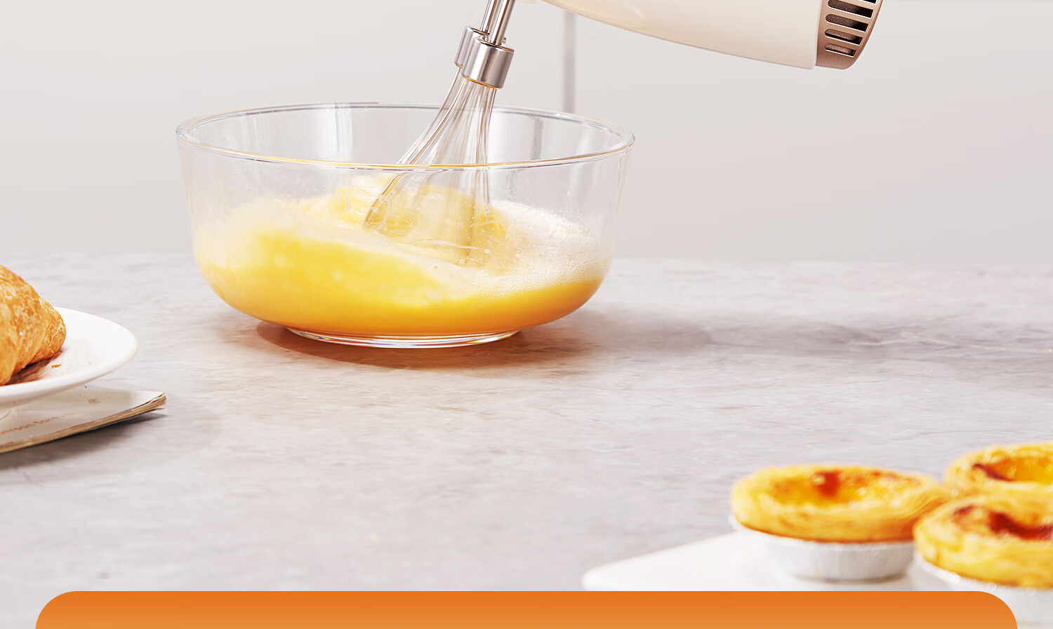 Shunran Electric Egg Beater Handheld Mixer 350W High Power 4-Beater Cake Baking Tool SR-1835 1