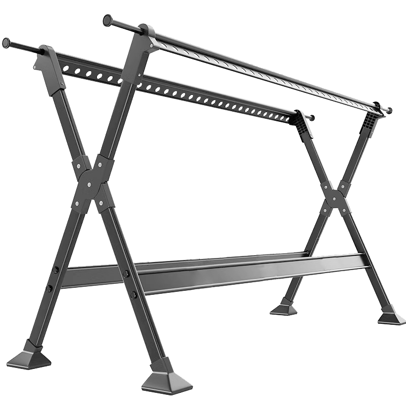 Jing Jiayi Foldable Floor Clothes Drying Rack Carbon Steel Home Balcony Laundry Rack Quilt Drying Rack Hanger