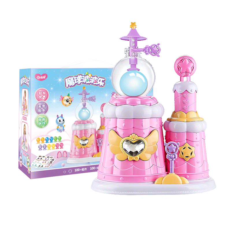Guanchao Bubble Ball Magic Balloon Sticky DIY Sticker Children's Toy for Girls Ages 3-6-12 New Year Gift