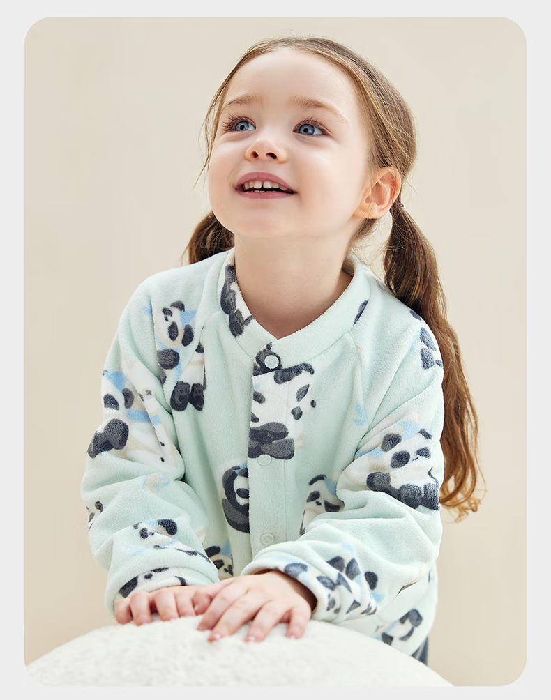 Babycare Children's Jacket, Baby Coat with Fleece Lining, Autumn And Winter Warmth, Feierdao Little Bear Blue, Size 100 13