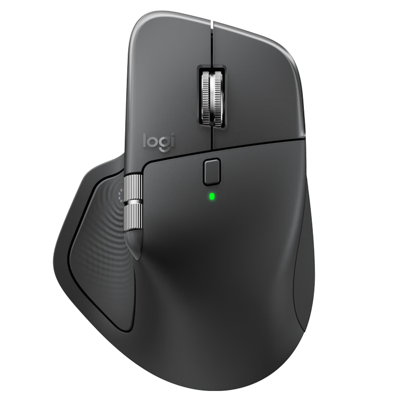 Logitech MX Master 4 Advanced Wireless Bluetooth Mouse Business Edition Office Silent Mouse with Wireless Receiver Graphite Black [Group Purchase Discount]